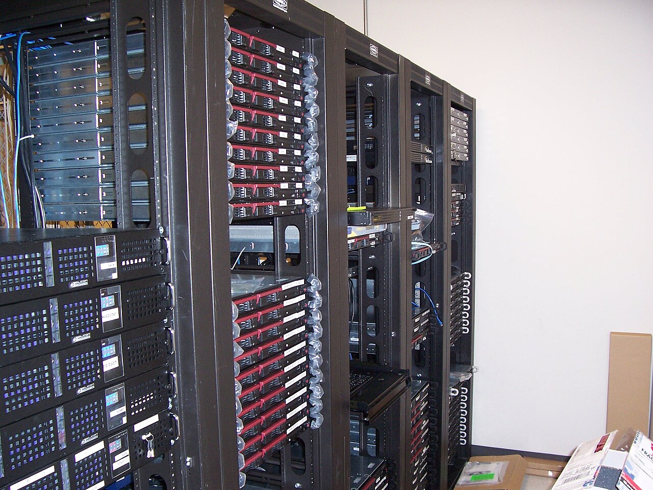 Data center server cabinets